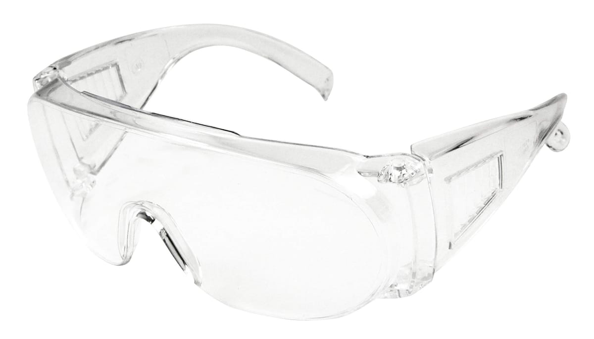 セフティー3(Safety-3) 園芸用作業メガネ 軽量設計 SGG-8 オーバーグラス対応 クリア