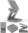 MagCharger 3in1 MagSafe対応のワイヤレス充電機 Qi2認証済 iPhone/Apple Watch/AirPodsなど同時に3つのデバイス...