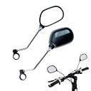 CONOHI 自転車 ミラー ママチャリ バックミラー アームミラー カーブミラー mirror bicycle accessories 自転車用バックミラー ...