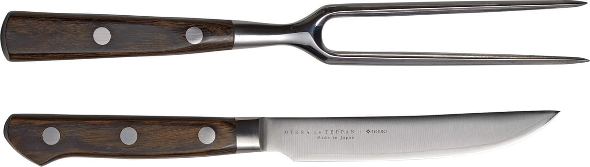 《大人の鉄板》 ステーキナイフ＆ミートフォーク