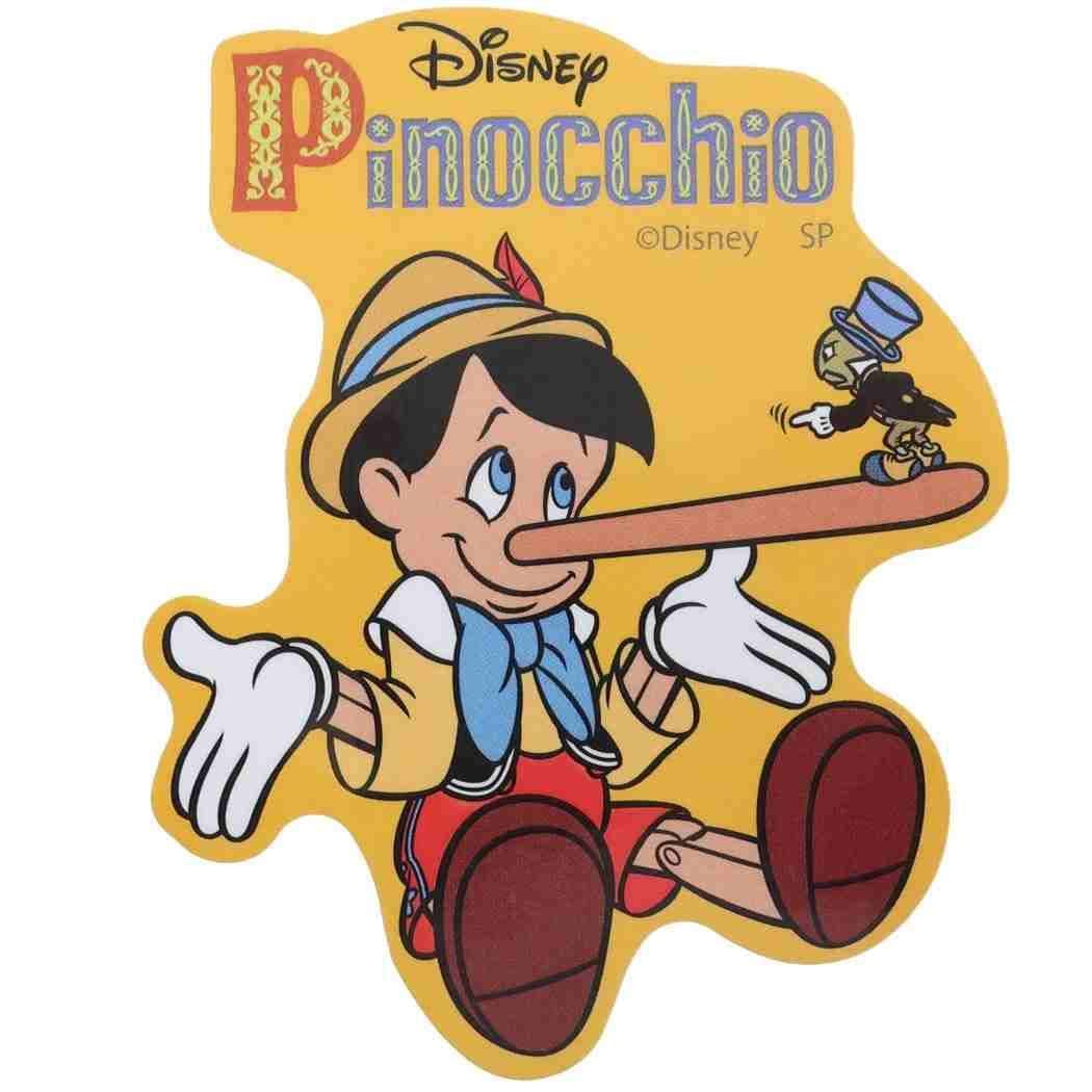 スモール・プラネット(Small Planet) ディズニー キャラクターステッカー ピノキオ ロゴ