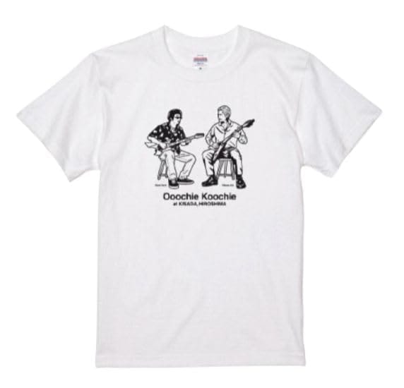 Ooochie Koochie オーチーコーチ オチコチ 奥田民生 吉川晃司 × 木定楽器 グッズ Tシャツ L