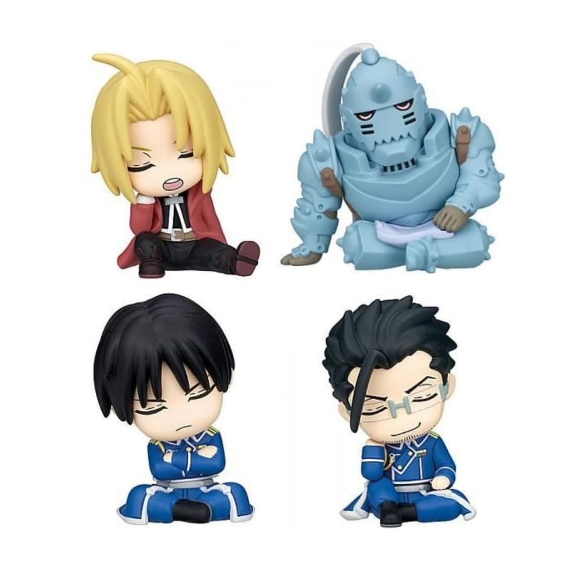 タカラトミーアーツ 肩ズンFig. 鋼の錬金術師 × 全4種セット フルコンプ ガチャガチャ カプセルトイ