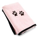 PET BRILLIANT ペット用タオル 超吸収 マイクロファイバー ペットタオル 犬 猫