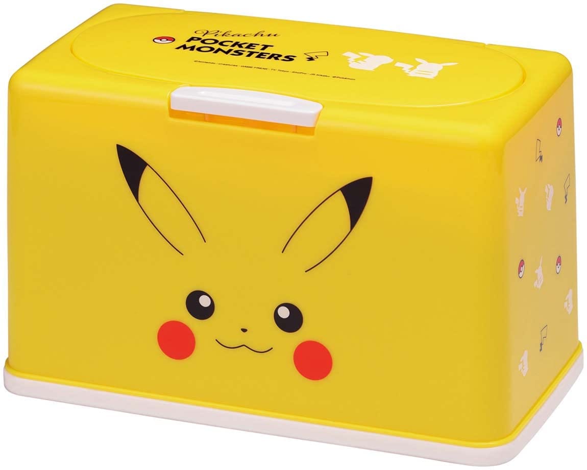 スケーター(Skater) 抗菌 マスクストッカー リフトアップ式 ポケットモンスター ピカチュウ フェイス ..