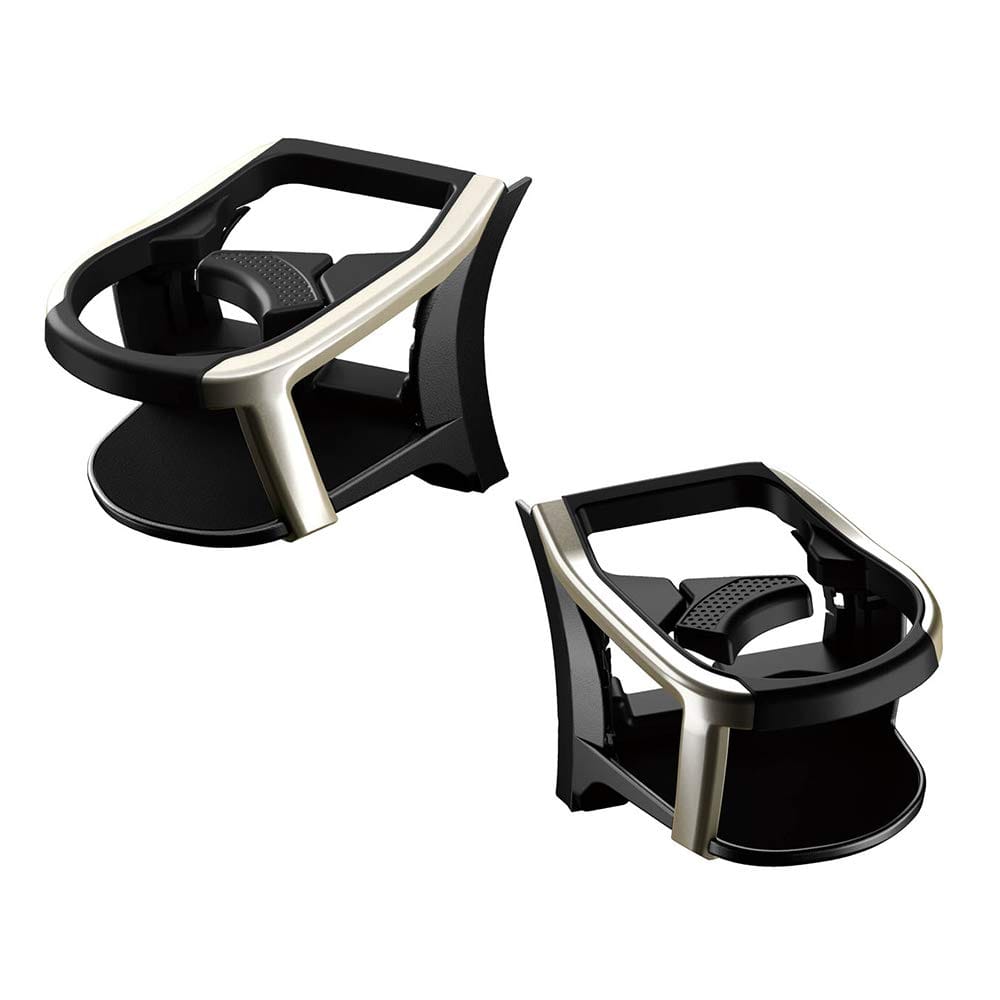 槌屋ヤック(Tsuchiya Yac) レクサス NX専用 エアコンドリンクホルダーペア2点セット 運転席用 SY-L3 助手席用 SY-L4 DAA-AYZ/DBA-AGZ10系 保冷・保温 ブラック プラスチック、ゴム ドリンクホルダー