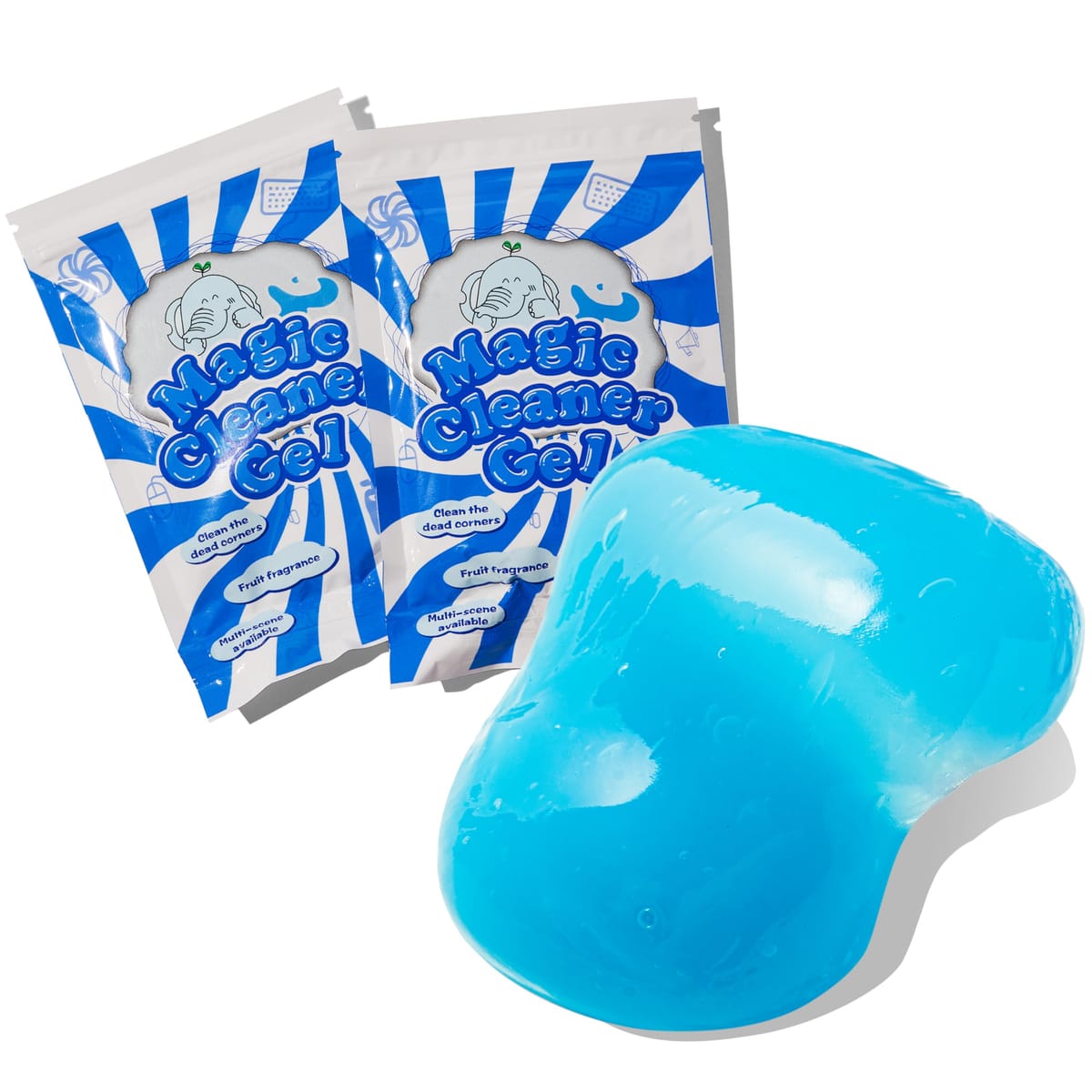 ritoa スライムクリーナー ジェルクリーナー 車内やキーボードの隙間を吸着粘着！ 簡単 ホコリ取り 清..