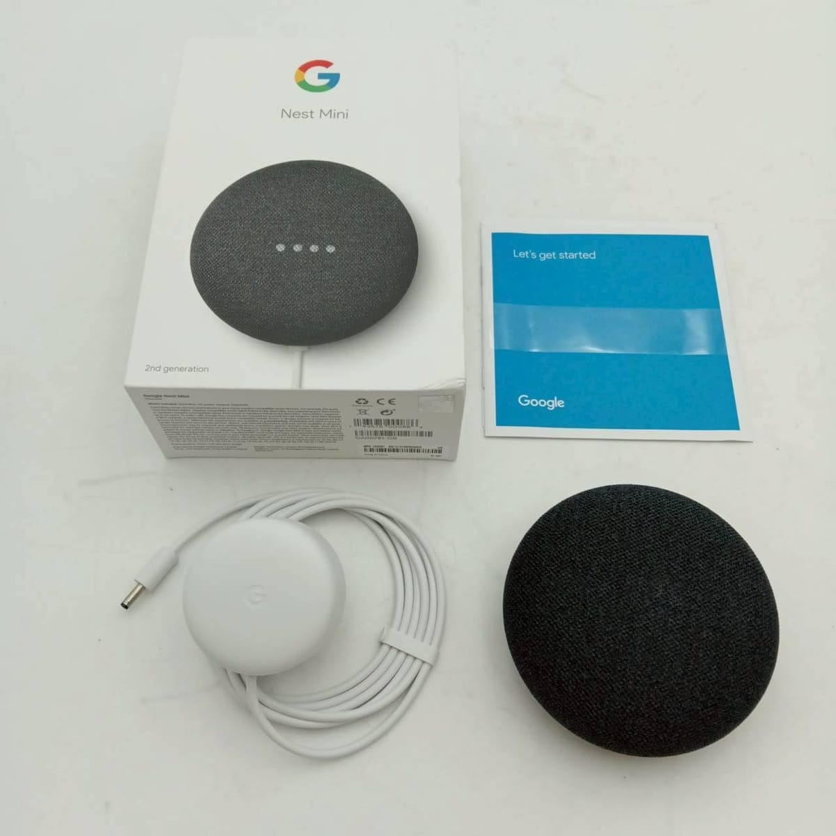Google Nest Mini 本体 第2世代 小さくても便利なスマートスピーカー Googleアシスタント 声だけで家電を操作 パワフルで豊かなサウンド