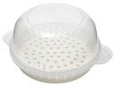 スケーター(Skater) 中華まんケース 中華まん蒸し器 電子レンジ中華まん 電子レンジ蒸し器 サイズ:φ154×61mm SMA11-A
