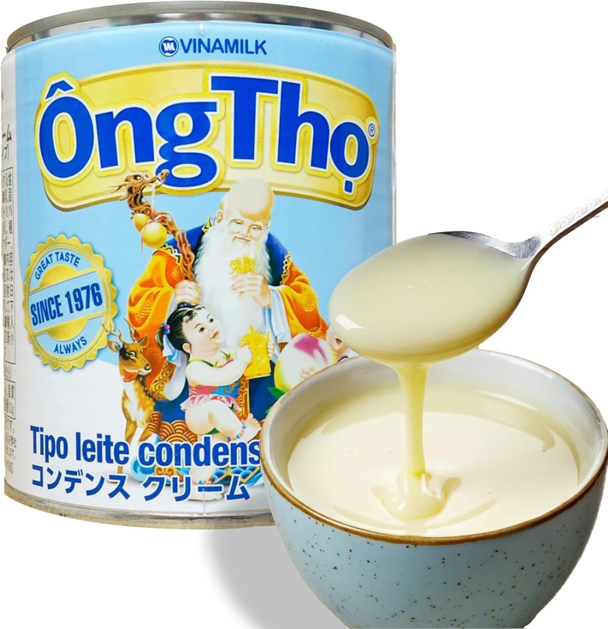 �����ʥߥ륯 ����ǥ󥹥��꡼�� 380g 1�� Sua Dac Ong Tho VINAMILK 380g 1lon