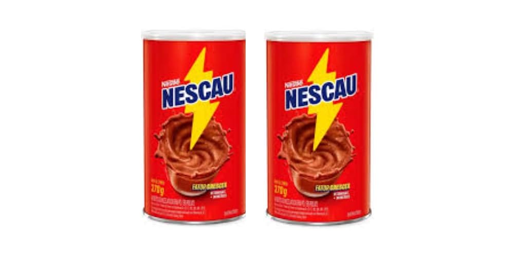 ネスレ ネスカウ 370g ココアパウダー ブラジル Nestle Nescau (M, ×2個セット)