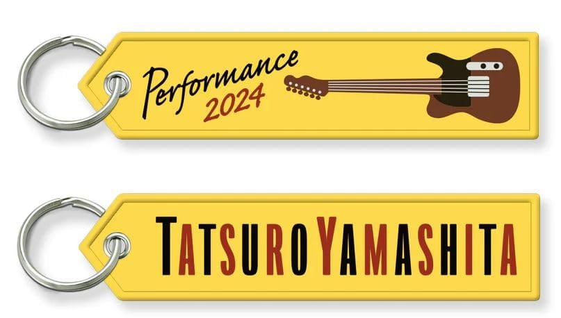 山下達郎 PERFORMANCE 2024 フライトタグ キーホルダー
