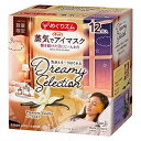 めぐりズム 蒸気でホットアイマスク Dreamy Selection Pleasure Vanilla バニラの香り 12枚入 めぐりズム