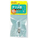 (まとめ買い) ELPA ナツメ球10W透明 G-14H(C) 【×10】