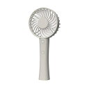 グリーンハウス ハンディファン USB扇風機 FANHHBWH クリームホワイト