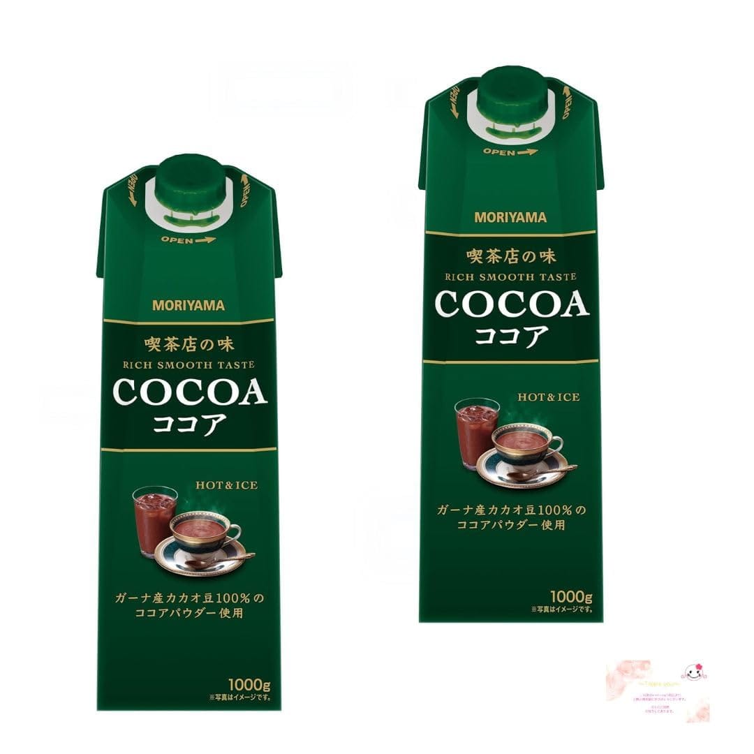 【まとめ売り】喫茶店の味 ココア 1kg ×2本ピュアココアパウダー使用