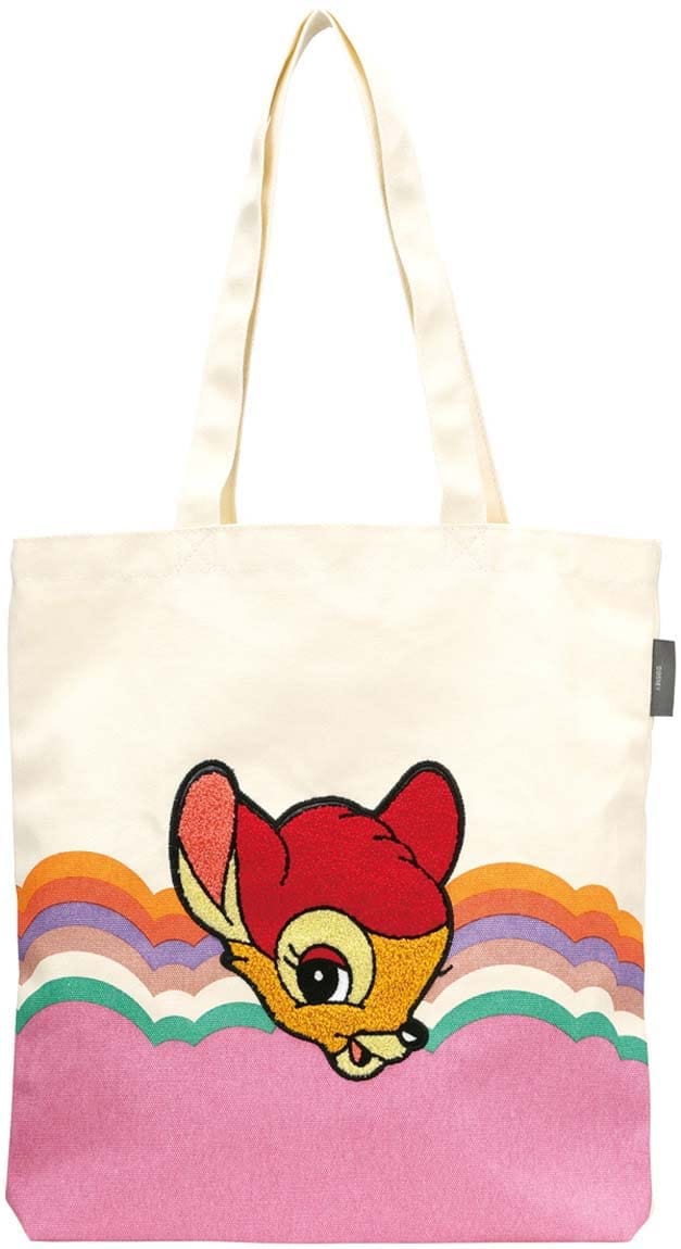 スケーター レトロ ディズニー キャンパス トートバッグ