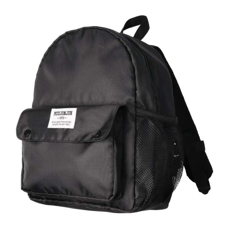 [ムージョンジョン] 子供服 はっ水加工無地・配色リュック S～L M87850