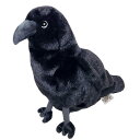【BESTEVER】 ベストエバー ペンケース ペンポーチ ぬいぐるみ 【ワイルドアニマルペンケース】 カラス からす crow