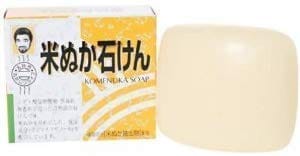 お得な12個セット！！ 健康フーズ 米ぬか石鹸80gx12個