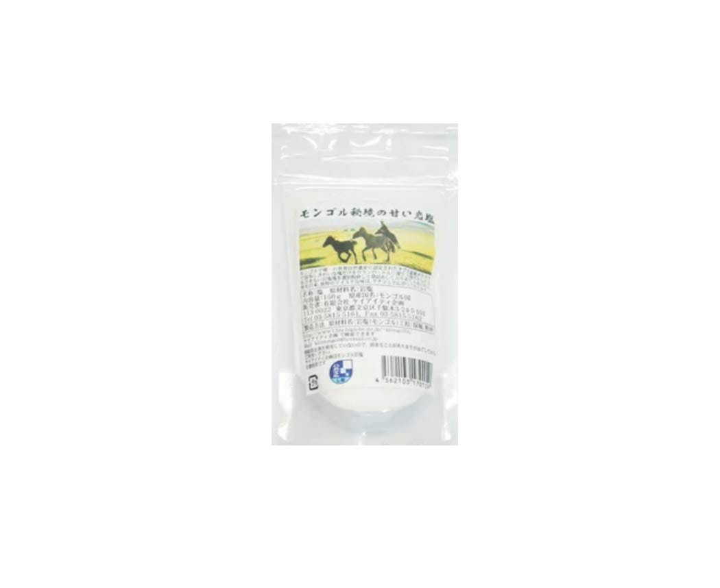 モンゴル秘境の甘い岩塩　ジャムツダウス 150g入