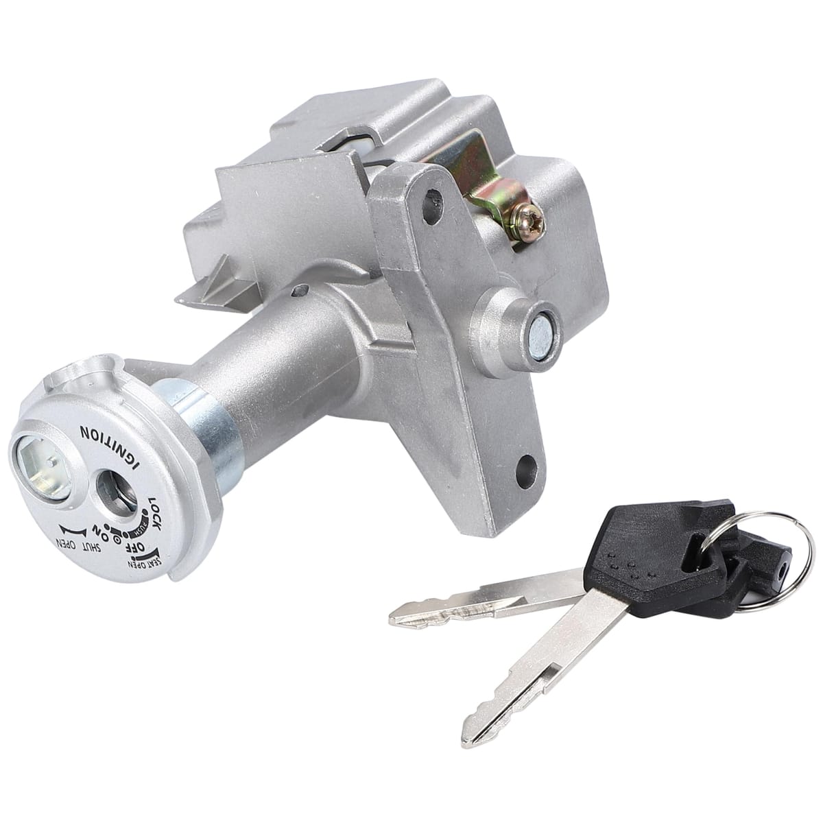 スズキ アドレス V125S/G/SS CF46A CA42A CA44A キーセット キーシリンダー ハンドルロック ヘルメットホルダー 交換 修理 カスタム 互換品 イグニッションキー アッセンブリー スペアキー付き