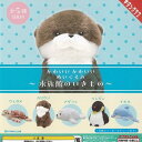 かわいいかわいい ぬいぐるみ 水族館 の いきもの × 全5種セット フルコンプ ガチャガチャ カプセルトイ