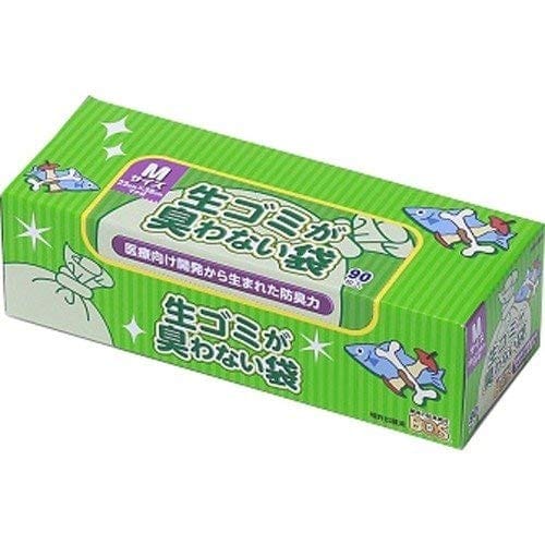生ゴミが臭わない袋 BOS 生ゴミ用（Mサイズ90枚入） 3個セット
