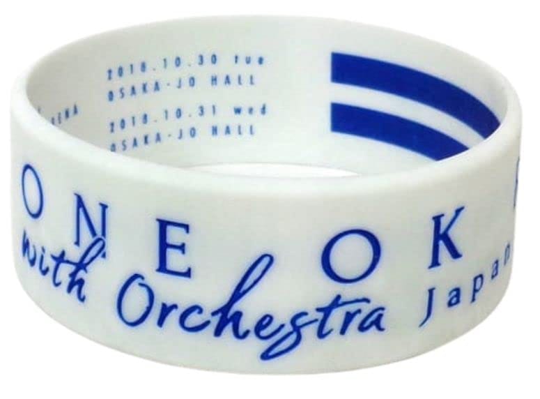 ONE OK ROCK（ワンオクロック）WITH Orchestra Japan Tour 2018 ラバーバンド「白」(3.0)