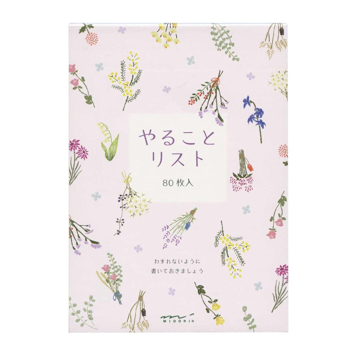 やることリスト【ドライフラワー柄】 91209-623