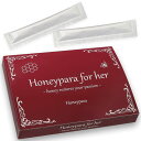 Honeypara for her ハニパラ 女性用 フェムケア ローヤルゼリー マカ 高麗人参 ハチミツ 蜂蜜 厳選7成分 日本製 1箱(10g分包×20本入り)