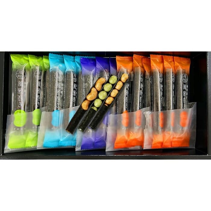 海苔菓子 風雅巻き詰合せ 4種類15本入(FC-5(N))