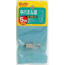 エルパ (ELPA) 中パネルT135 電球 照明 ディスプレイ E12 110V 5W クリア G-122H