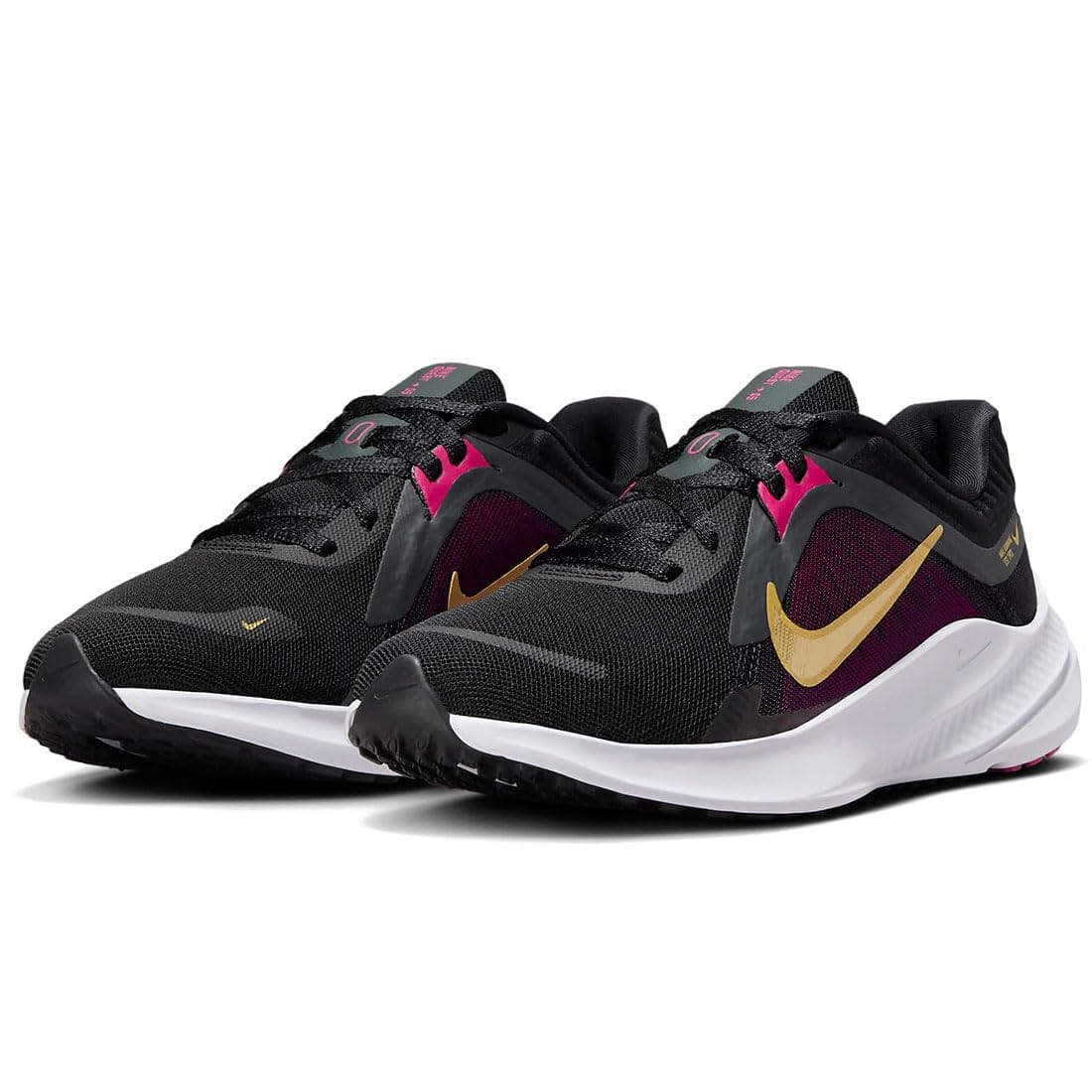 [ナイキ] クエスト 5 W QUEST 5 ブラック/ダークスモークグレー/ファイヤーベリー/メタリックゴールド DD9291-009 日本国内正規品 [ナイキ] クエスト 5 W QUEST 5 ブラック/ダークスモークグレー/ファイヤーベリー/メタリックゴールド DD9291-009 日本国内正規品