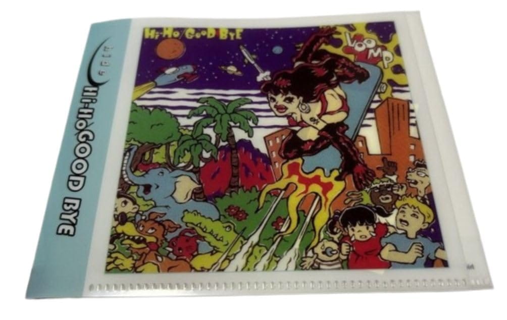 hide ヒデ X JAPAN くじ 2026 E賞 CDサイズ クリアファイル ＆ ステッカー セット F