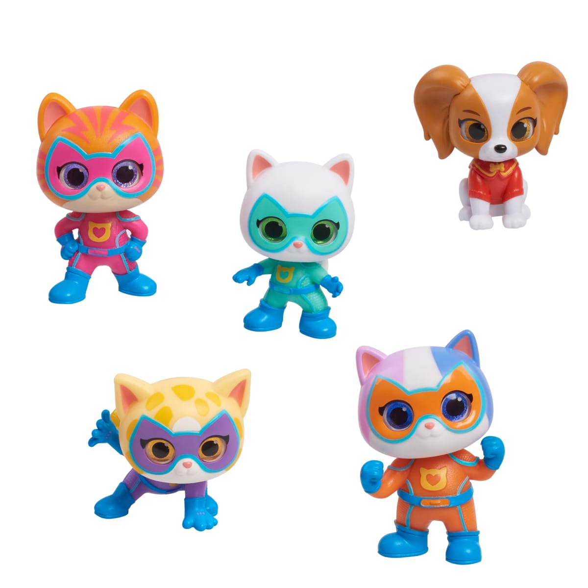 Just Play Disney Junior SuperKitties Hero Squad 5-Piece Figure Set, Ki...