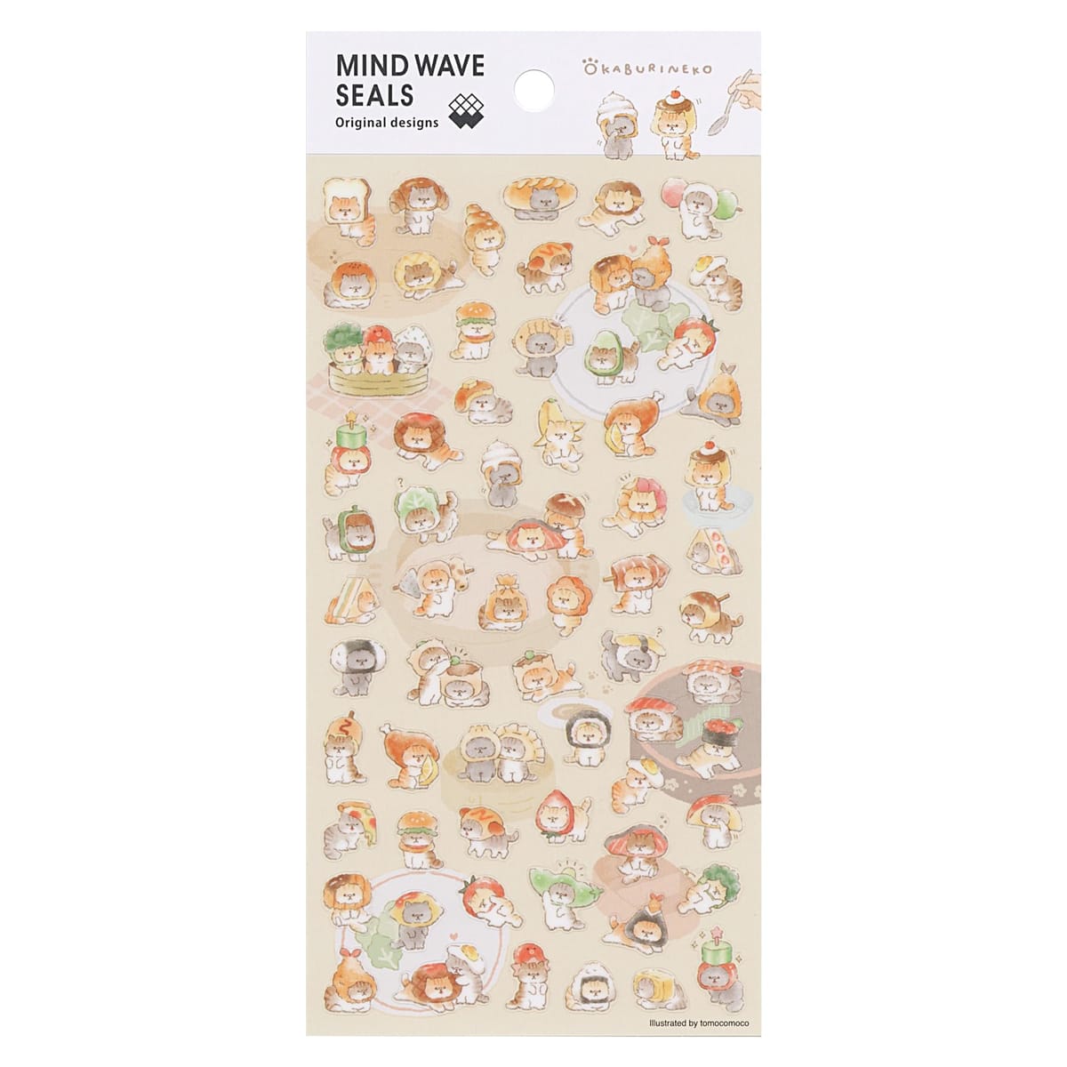 安心、安全、高品質な純日本製シール ステッカーパッケージサイズ:H202×W95×D1mmシールサイズ:H175×W90mm重量:7g マインドウェイブの様々な人気キャラクターの小型シールです。 ピースサイズが小さいので手帳などのデコレーションにもおすすめです!