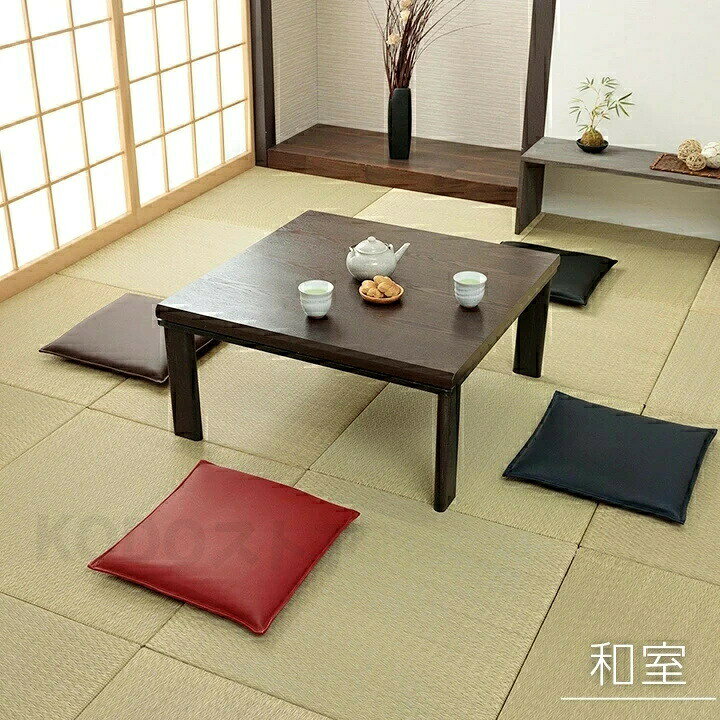座布団 シートクッション レザー調 40×40cm 1枚単品 ブラック ブラウン ネイビー クッション 車 飲食店 椅子用 いす 撥水 はっ水 カークッション 居酒屋 クッション [3]