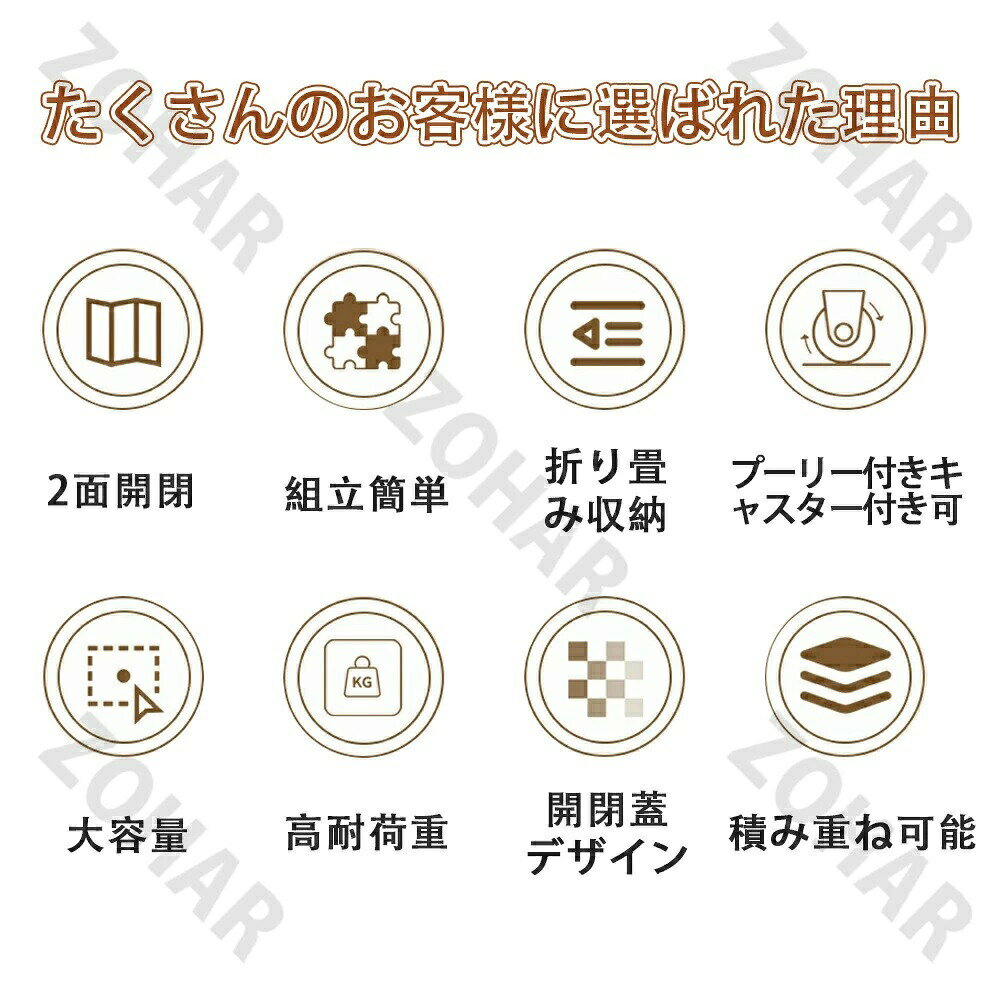 ＼品質保証／収納ボックス 折りたたみ 収納ケース 収納 即納 収納ボックス 2面開閉...