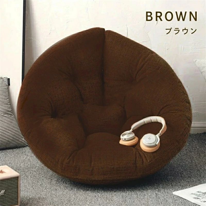 BFS 楽天市場店のダメになるフィット クッションソファ クッション 3way しずく型 座椅子 イス いす リラックス フロア ビッグ 北欧 おしゃれ 一人暮らし 新生活｜アングル3