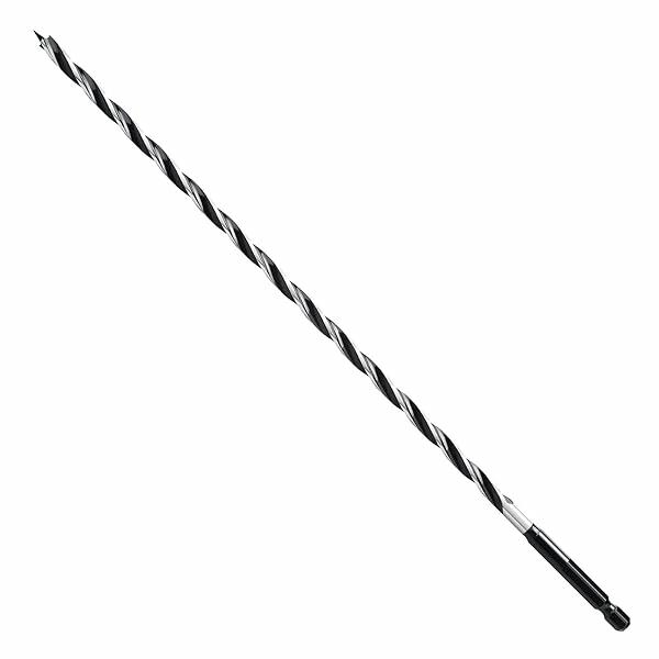 樂天商城 - 木工用ドリルビット 6.35mm六角軸 F型（ビット径6mm-32mm）ショート 電動工具 全長230-600mm 木工用 穴あけドリル オーガードリルビット (8x300mm)
