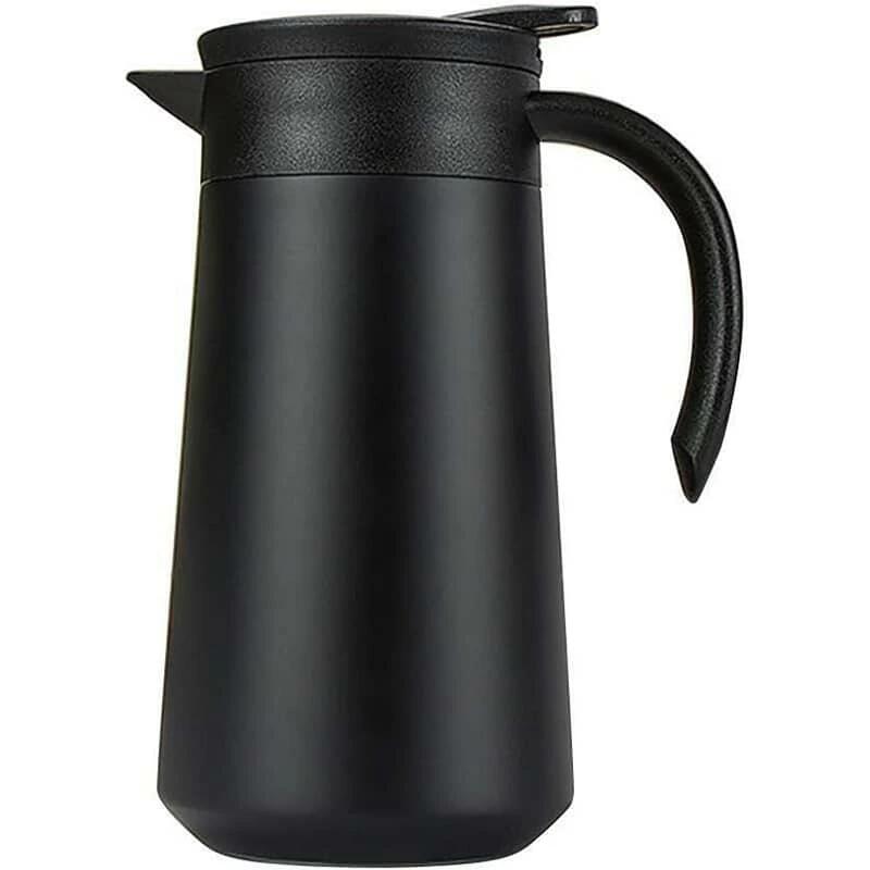 樂天商城 - 850ml 保温ポット 保温ジャグ コーヒーポット 真空二重構造 卓上断熱バレル 魔法瓶 家庭用 学校用 旅行用 ステンレス製 父の日