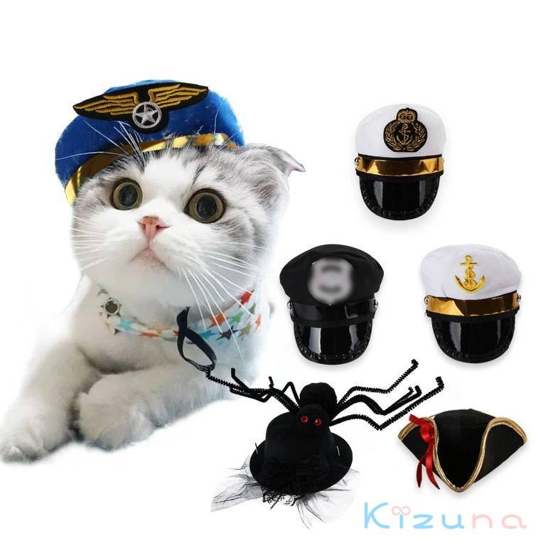 クモ 送料無料 ハロウィン 全6デザイン Halloween 蜘 ペット帽子