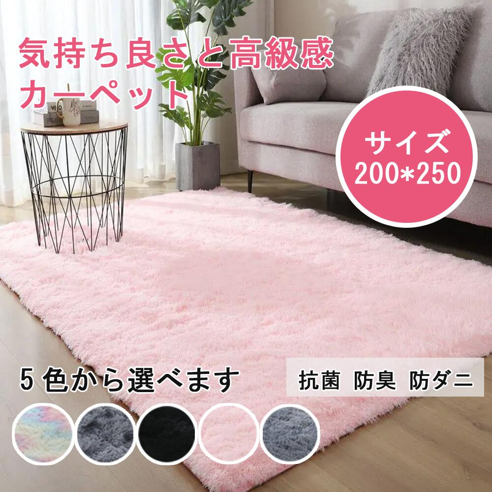 樂天商城 - ラグ 洗える ラグマット 200*250 洗えるカーペット リビング シャギーラグ ホットカーペットカバー 絨毯 洗濯可 ムートン 調