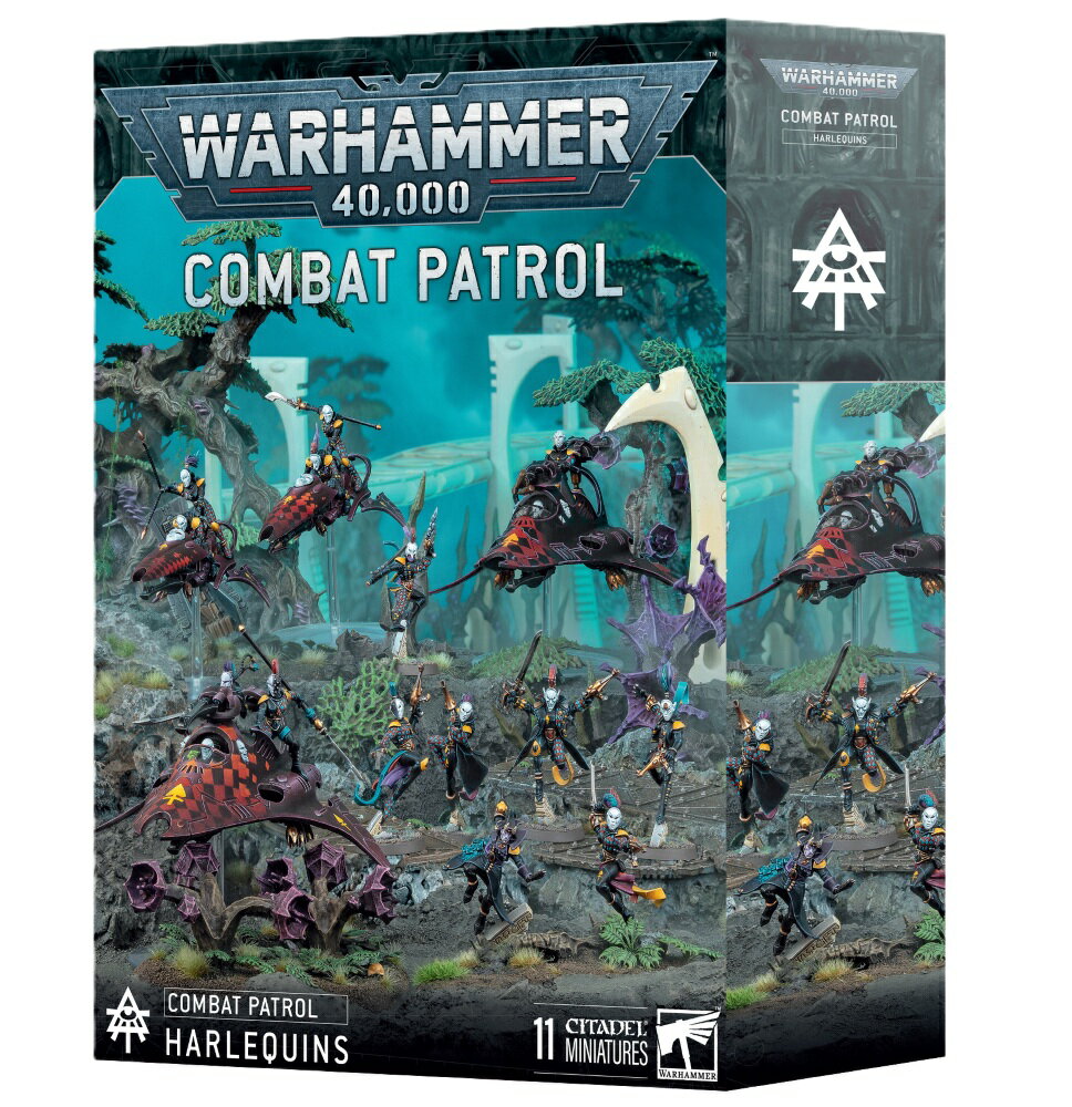 楽天ボードゲームショップnostalgia【新商品：2025年10月25日発売】【コンバットパトロール：ハーレクィン】COMBAT PATROL: HARLEQUINS