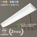 【送料無料・白色4000K】LED一体型 ベースライト 逆富士形 天井直付型 LEDベースライト 40W型2灯相当 器具一体型 LED蛍光灯 逆富士照明器具 消...