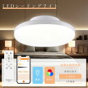 LED 小型シーリングライト 明るい 6~8畳 調光 調色 20w 4000lm シーリングライト 6畳 リモコン付き 豆電球常夜灯 スマホ操作 雰囲気ナイト ...