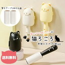 送料無料☆猫ろころ スペアテープ本体+替えテープ2本セット かわいい粘着クリーナー ギフト対応可 交換可能 ペット毛取りローラー 掃除好き ローラークリーナー ...