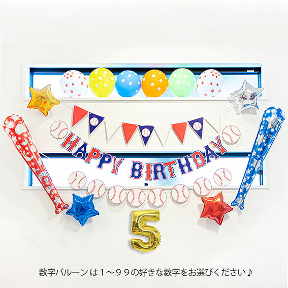 【30%OFF!!】送料無料☆野球の誕生日バルーンセット☆ 野球好き BIRTHDAY 野球少年少女 野球チーム BASEBALL バット 野球ボール 軟球 祝賀会 卒団式 パーティー用品 記念日 キッズ 思い出 フォト 風船 サプライズ バースデー プレゼント