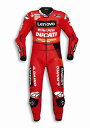 ★ニューモデル★【DUCATI】《MotoGP Team Replica 23 レーシングスーツ 9810858》ドゥカティアパレル Corse コルセ コルサ 正規品 レーシングスーツ ライディング アルパインスターズ プロテクター スライダ― 50サイズ レッド ブラック バックプロテクター別売